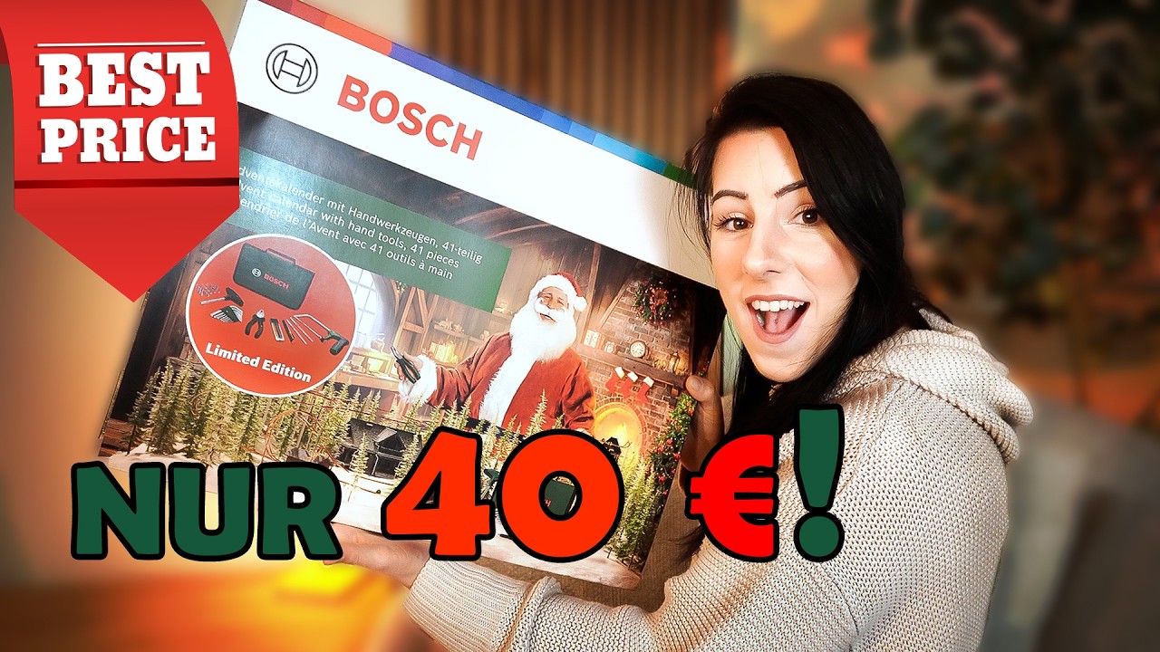 Bosch Adventskalender 2025 | Die größe Überraschung  dieses Jahr