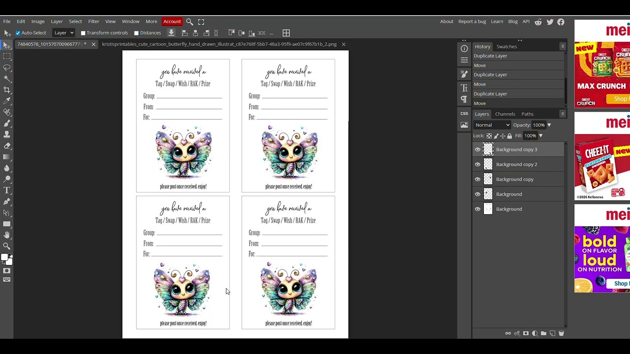 How To Add Images To Tag Inserts Template Page