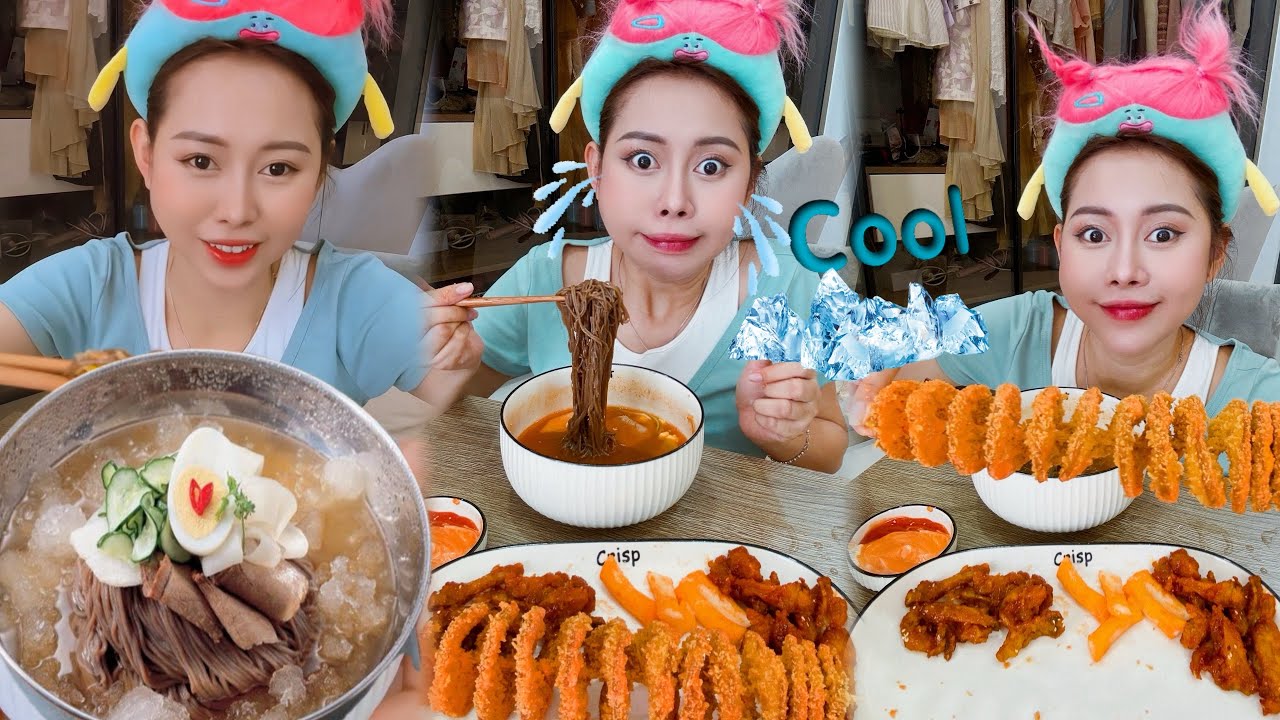 Mì Lạnh Hàn Quốc - Lạnh Tê Tái Vị Đậm Đà 😆