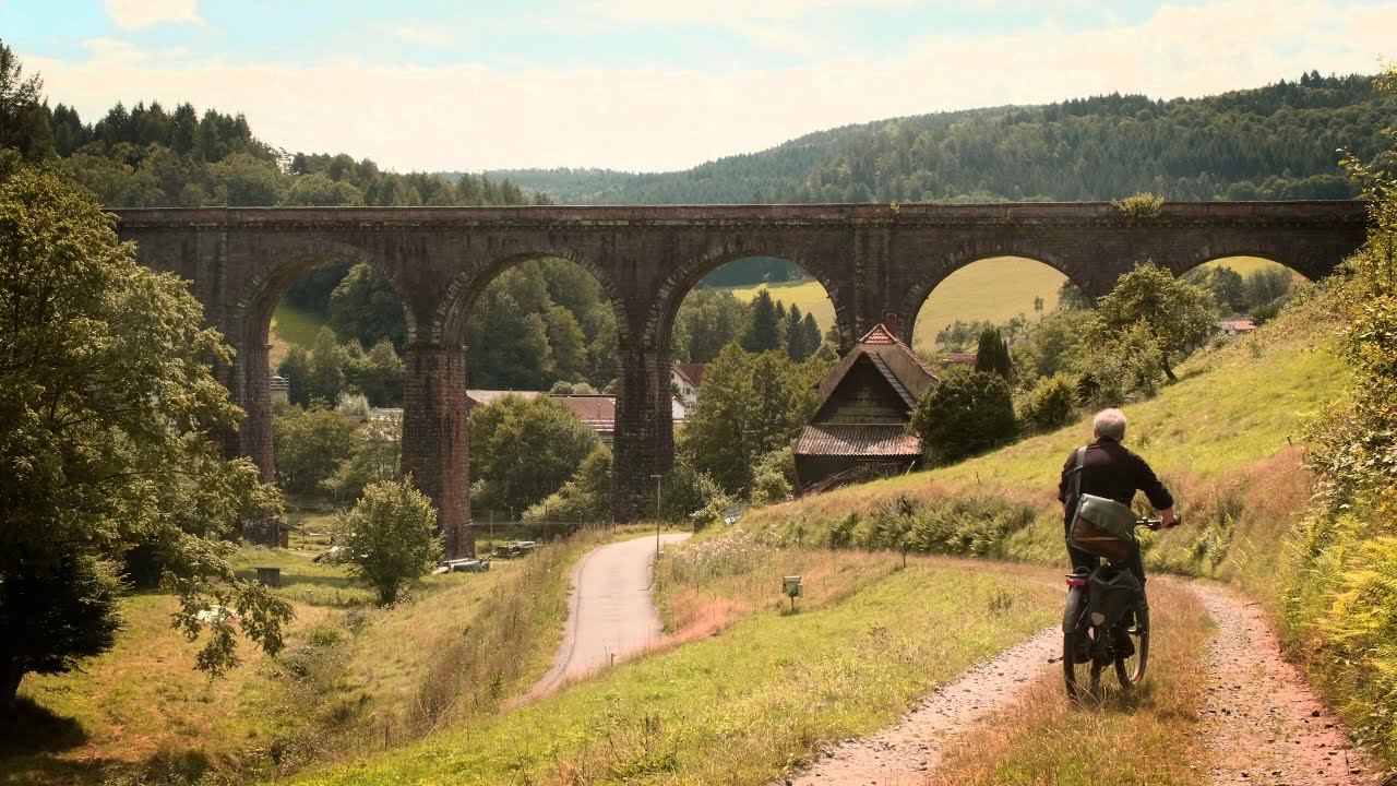 Odenwald Radtour - Krähberg, Eberbach, Katzenbuckel