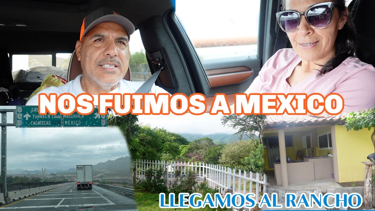 VIAJAMOS SOLOS A MEXICO🇲🇽} FUE UNA BONITA EXPERIENCIA| LLEGAMOS AL RANCHO...