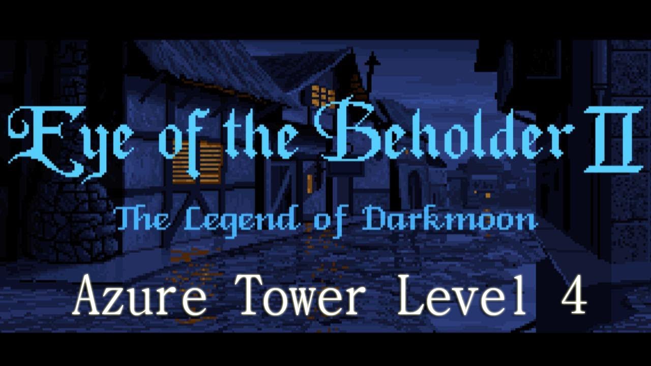 Eye of the Beholder 2 Walkthrough - Azure Tower Level 4 (Part 13)