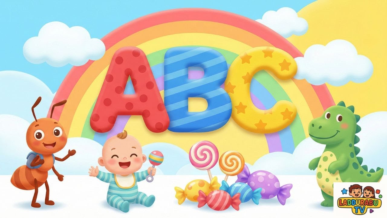 A to Z Alphabet Learning / abcd song / Alphabet Song / @laddurabutv