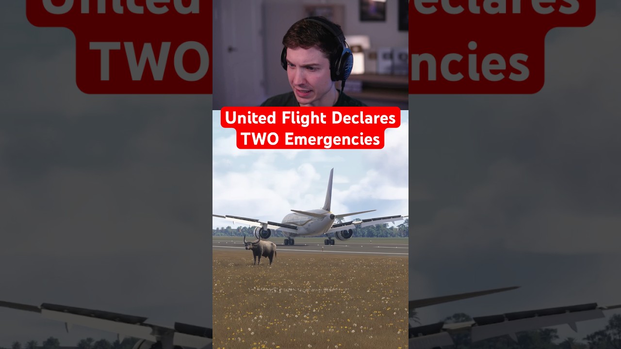 United Flight Declares TWO Emergencies