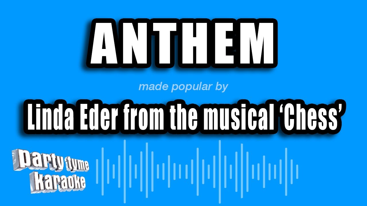 Linda Eder 'Chess' - Anthem (Karaoke Version)