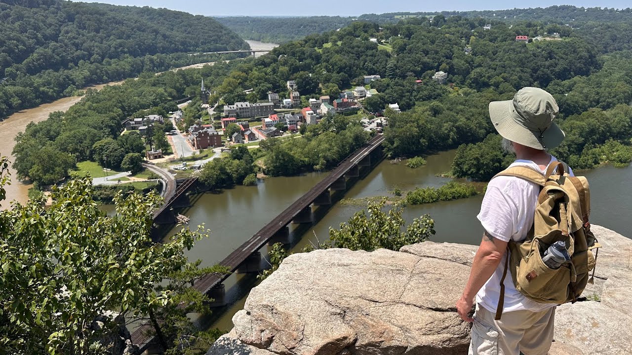 ASMR Exploring Harpers Ferry to Maryland Heights Overlook