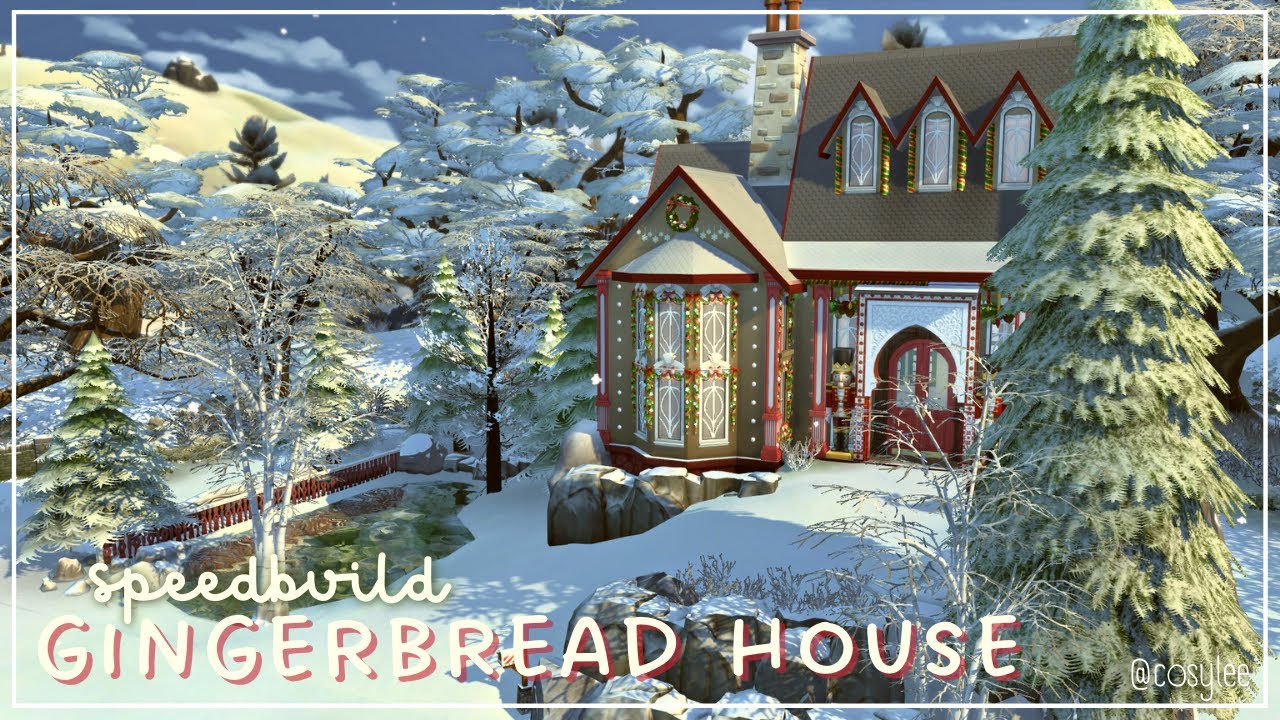Gingerbread House | The Sims 4 | Speed Build