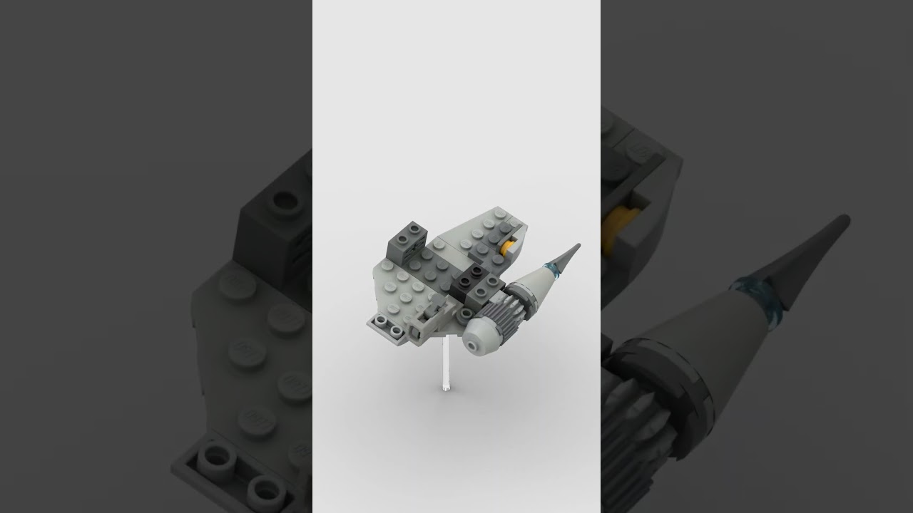 LEGO Star Wars - The Mandalorian N-1 ⭐ Satisfying Speed Build