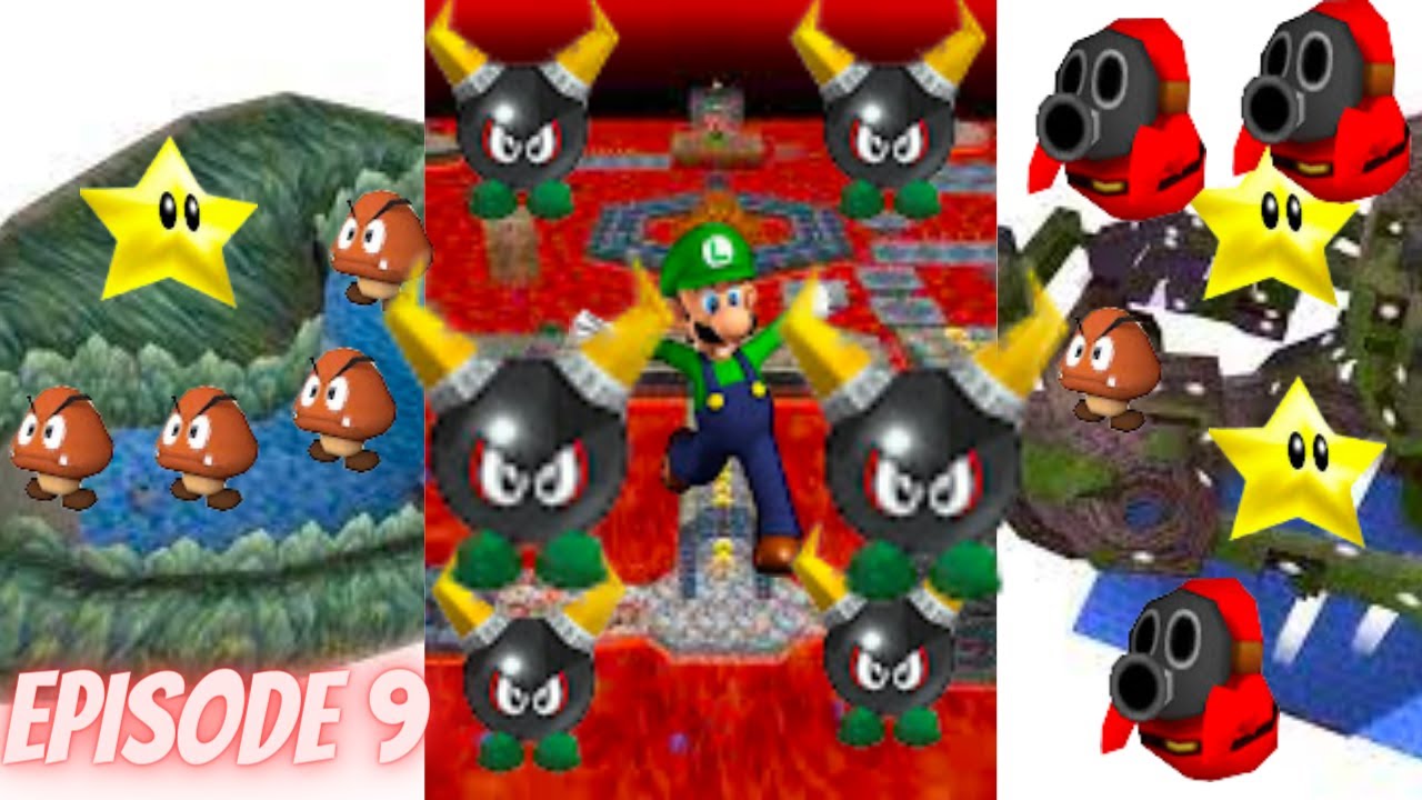 Super Mario 64 DS Episode 9 - Lethal Lava Land and Castle Secret Stars 