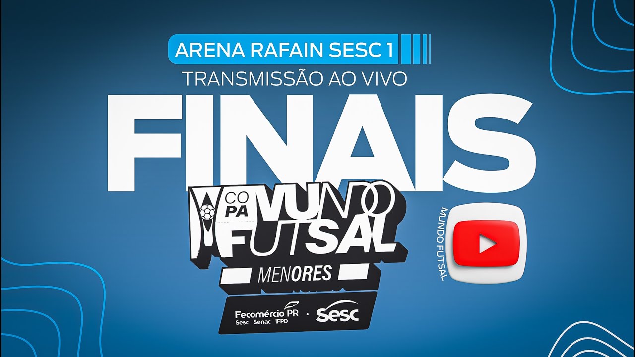 ARENA RAFAIN SESC 1 - FINAIS DA COPA MUNDO DO FUTSAL SESC MENORES