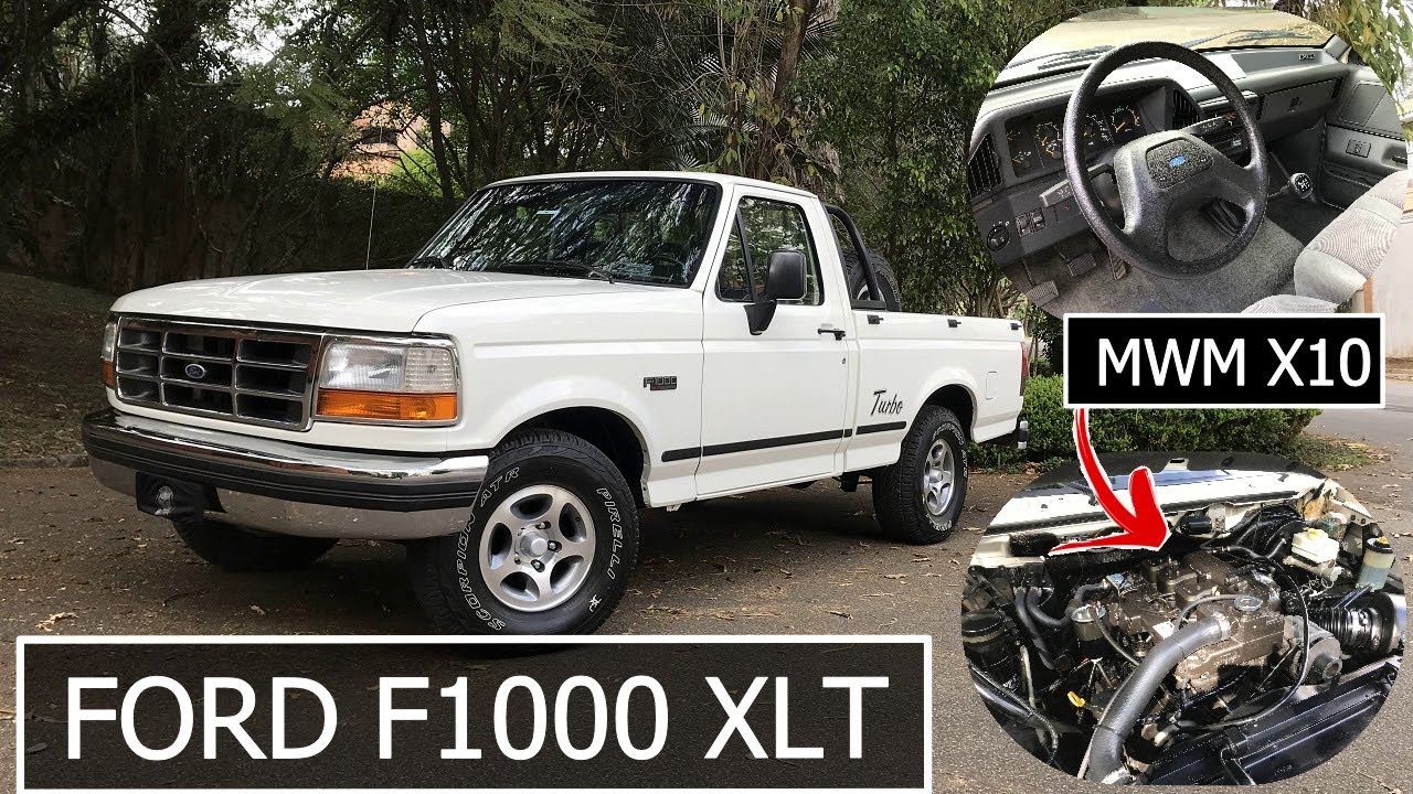 FORD F1000 XLT 1998 (MOTOR MWM X10) | GARAGEM DO BELLOTE TV