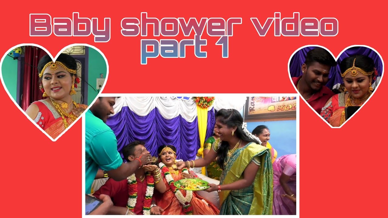 Baby shower video part 1❤️ Laksarul 😍 LA couple