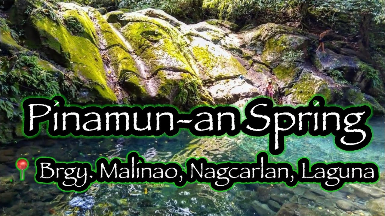 Ang LINAW ng tubig sa MALINAO Nagcarlan, Laguna (Pinamun-an Spring)