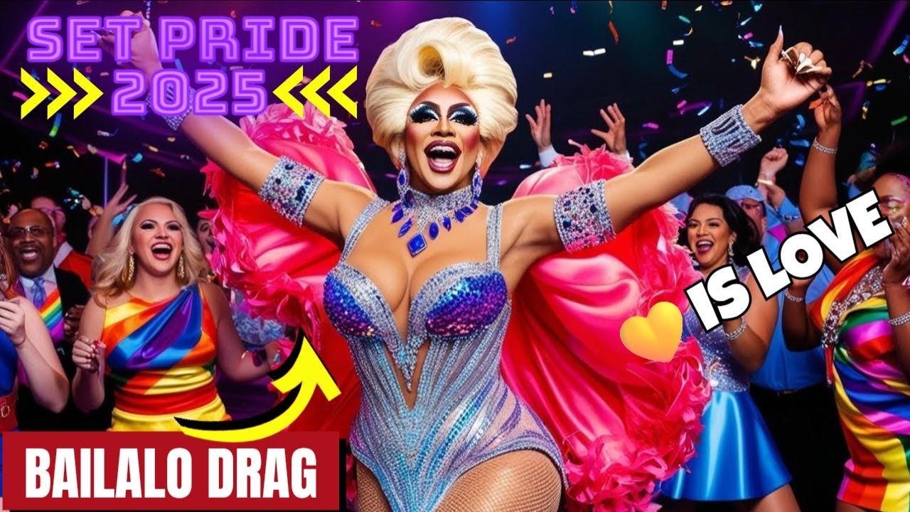 SET PRIDE 2025🏳️‍🌈#BAILALO DRAG💜ESA DIVA💖ESPECIAL LGBTQIA + #ORGULLO #Freedom #mix2025#LoveIsLove