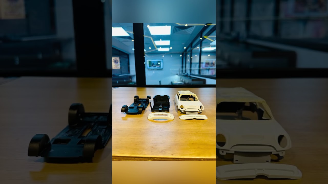 Building mini cooper model kit #fujimi #minicooper