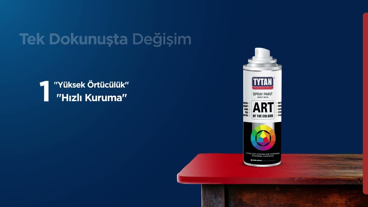 Tytan Art of the Colour: Tek Dokunuşta Profesyonel Sonuç!