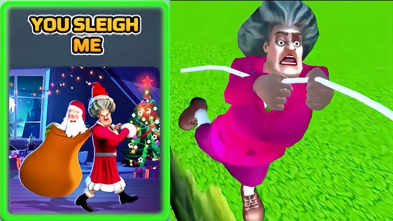 Scary Teacher 3D | miss T Kidnaped Santa Walkthrough (iOS Android)
