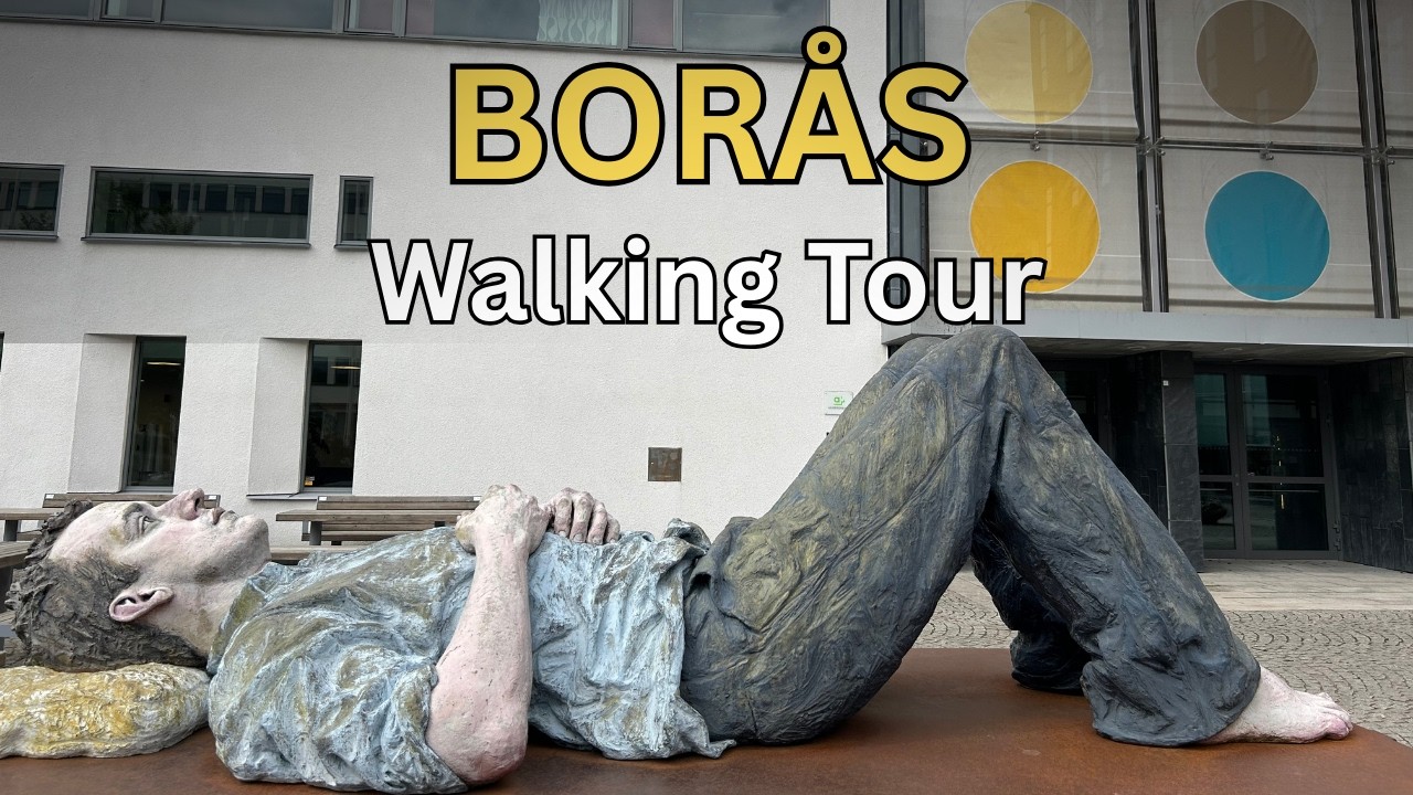 Borås Walking Tour | A Swedish City of Art & Charm 🇸🇪