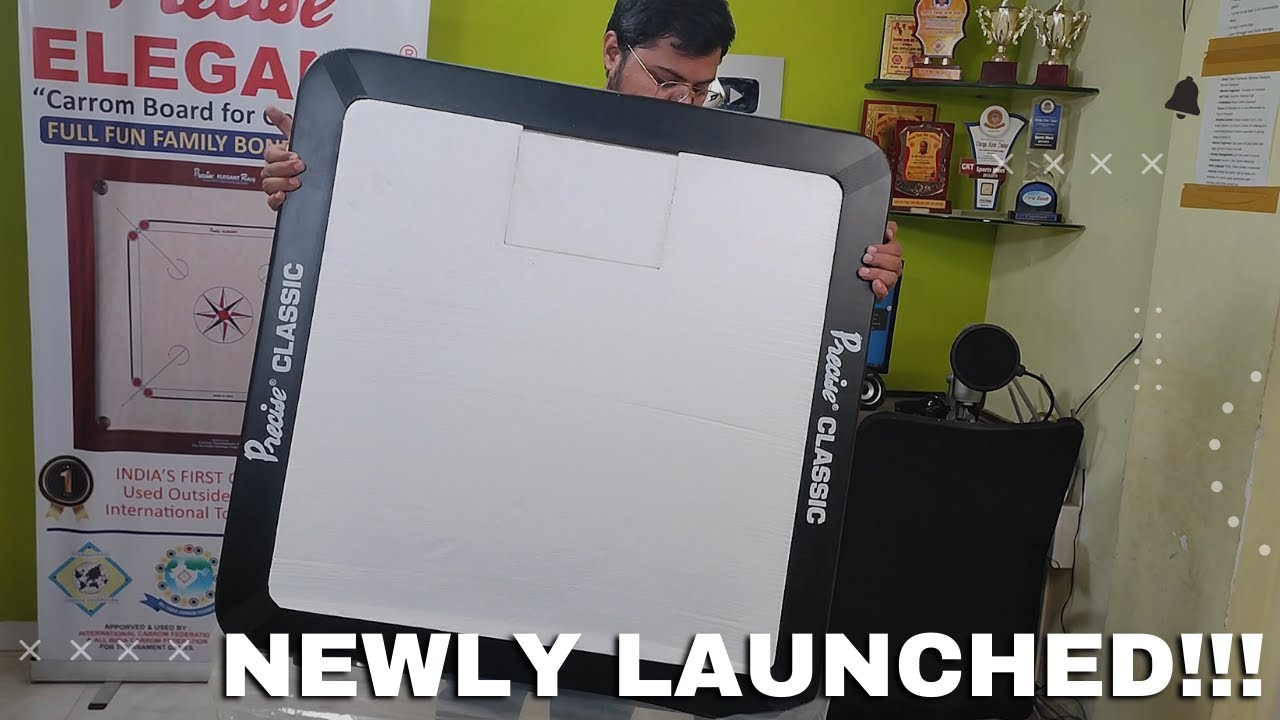 Latest Brand New Precise Classic Carrom Board Unboxing & 1st Look