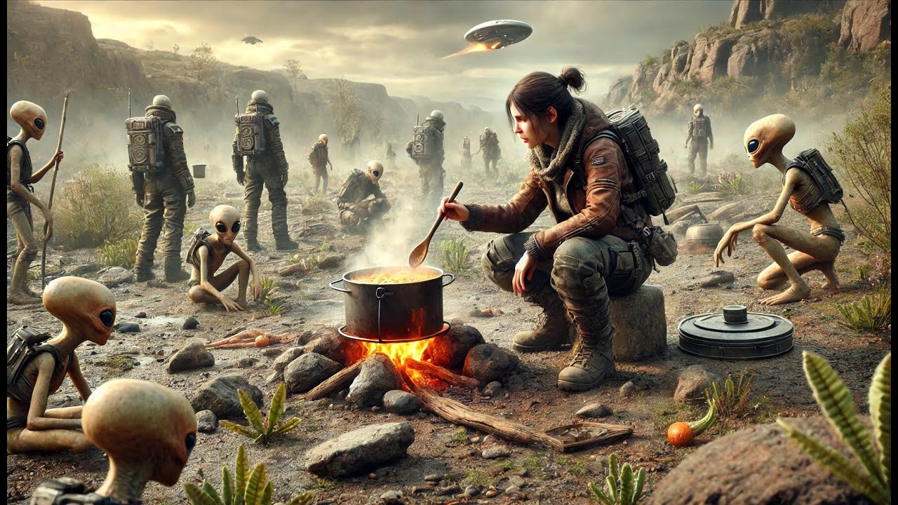 Alien Cadets Fail to Start Fire — Human Builds Hearth, Strikes Flint, Cooks Stew | HFY Story