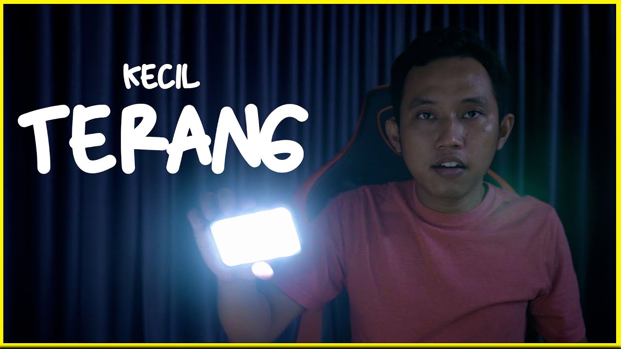 REVIEW MINI LED LIGHT COLBOR PL-5 - LIGHTING KECIL TERANG BUAT YOUTUBER VLOG / STUDIO