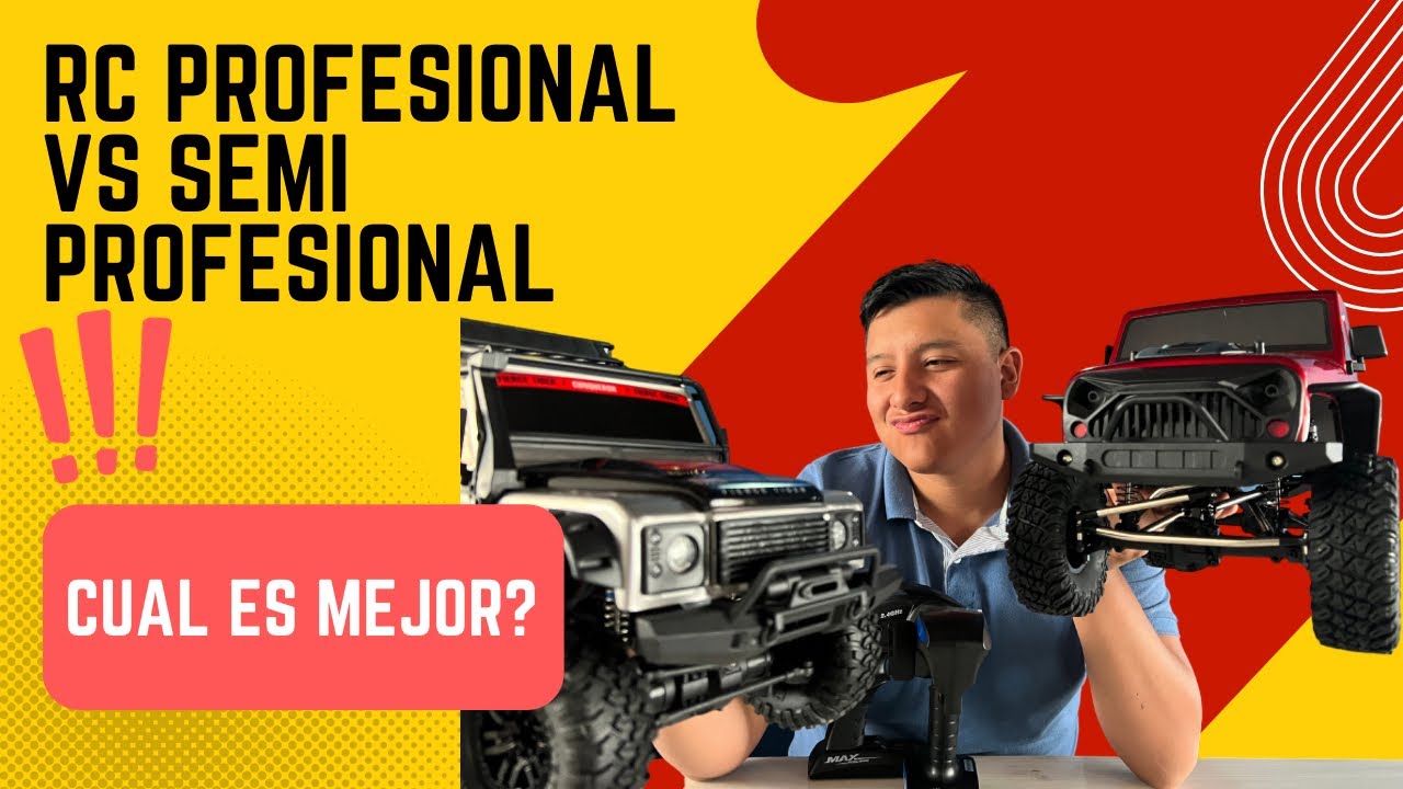 Radio control profesional VS semi profesional, cuál es mejor? 🧐rgt vs racing rc