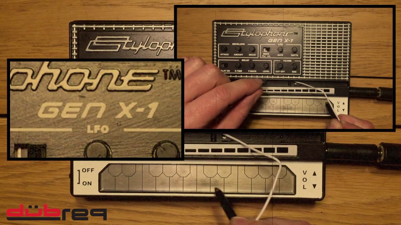 Song completely from the Stylophone GEN X-1