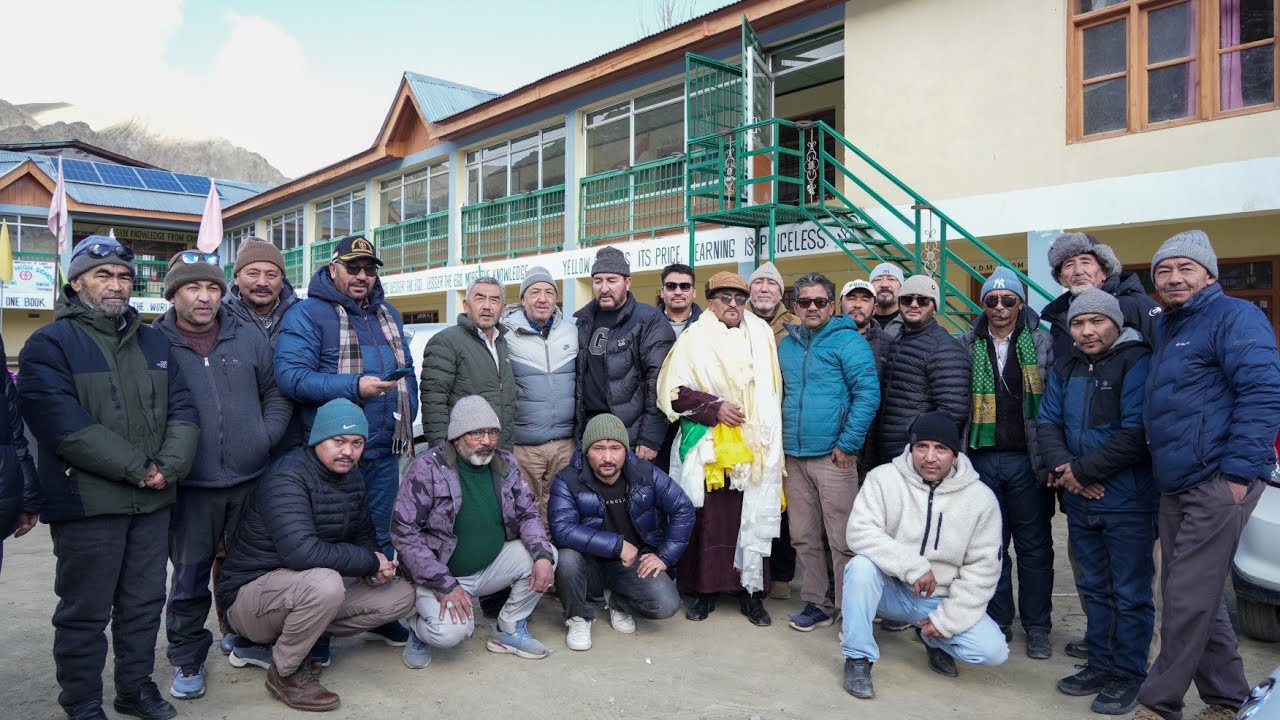 Farewell & Retirement Party of Mr Mohd Ali Khan Senior Teacher at Hagnis Village 