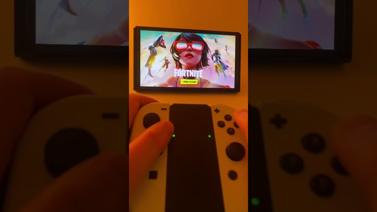 Let&rsquo;s Play Fortnite Nintendo Switch OLED Style