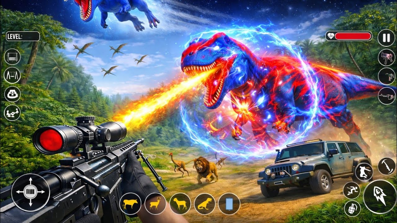 Best Dinosaur Hunting Game | Dinosaur Zoo Games | Dinosaur Game – Android Gameplay 