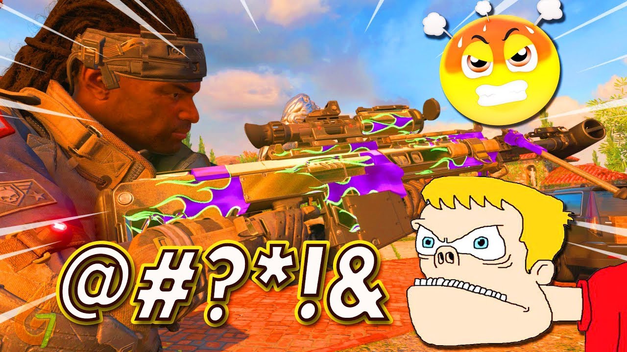 CES RAGEUX M'INSULTENT CAR JE JOUE SNIPER sur BLACK OPS 4