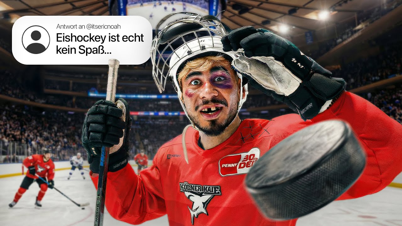 Warum spielen so wenige Eishockey? 😅 (Selbstversuch)