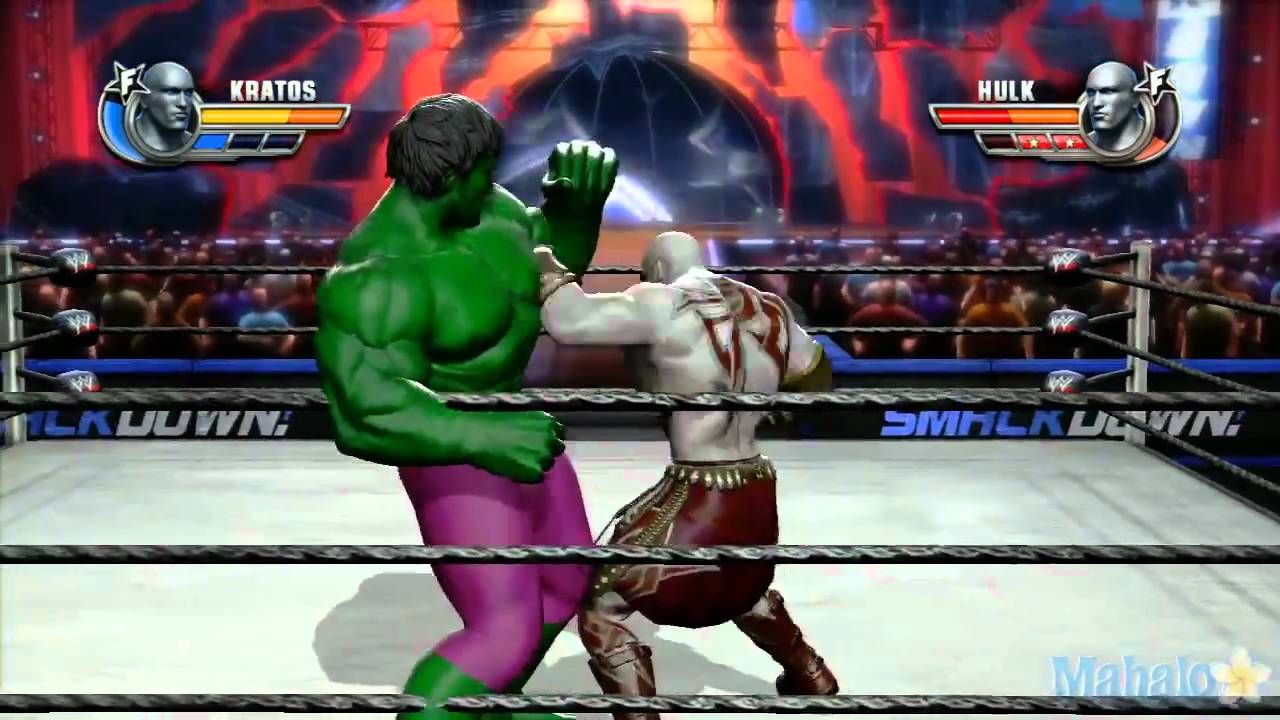 WWE All Stars Grudge Match - Kratos Vs. The Hulk