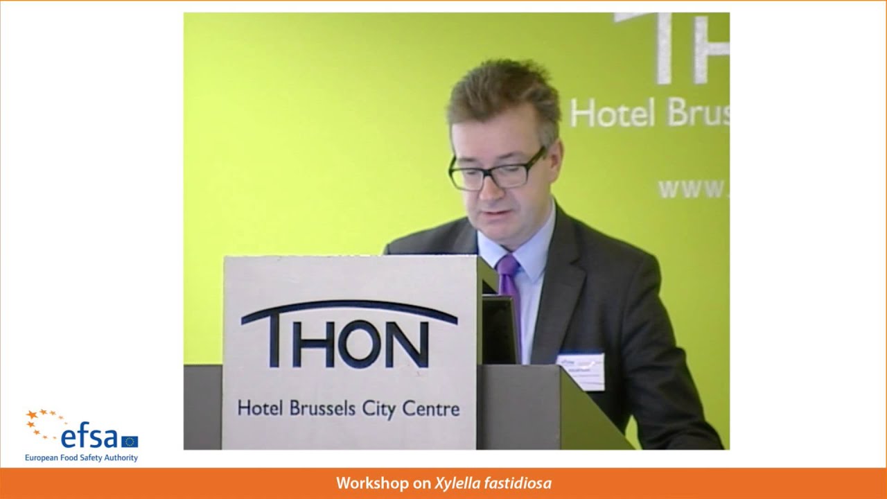 EFSA Workshop on Xylella fastidiosa: 12 November 2015, (Part 1)