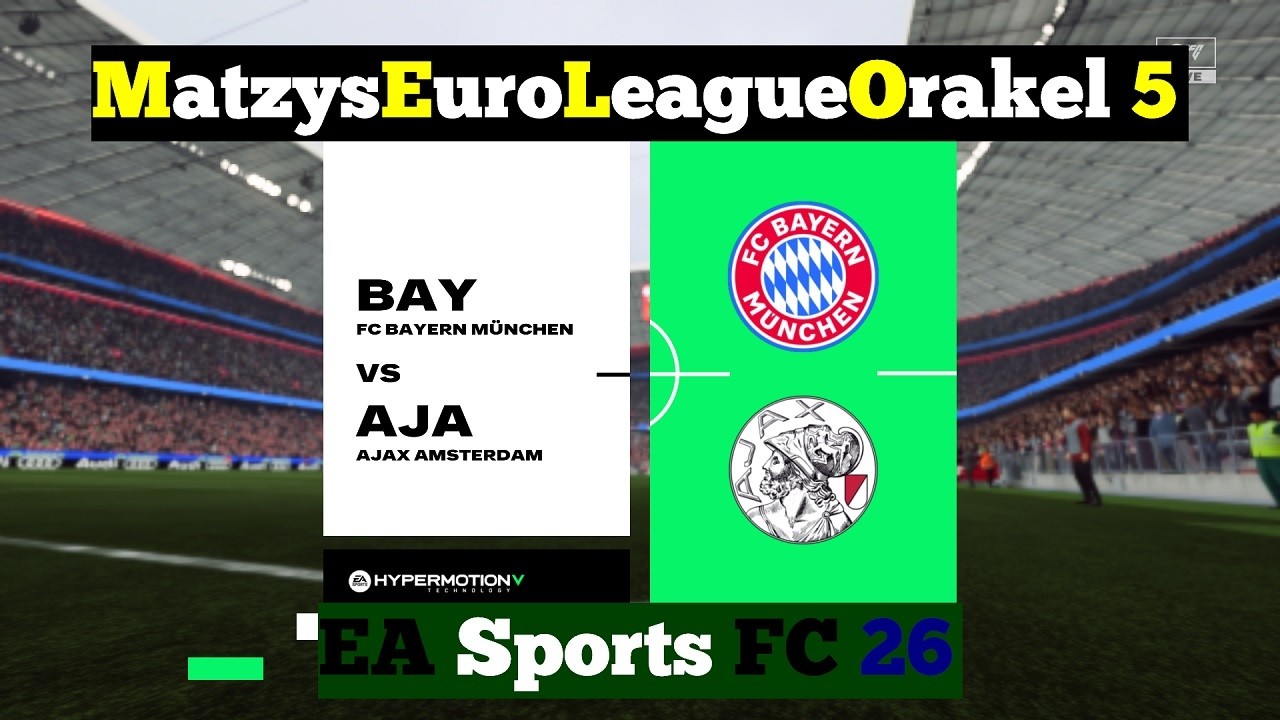 M.E.L.O. 5 ⚽ 231 FC Bayern München vs. Ajax Amsterdam ⚽ Spieltag 17 | EAFC 26