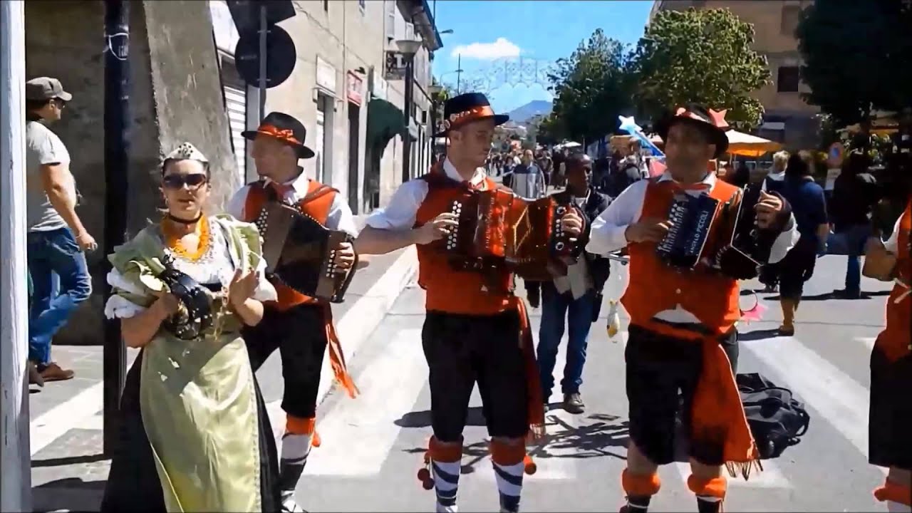 Gruppo folk Ciociaro Valle di Comino  1° Maggio  a Pavona
