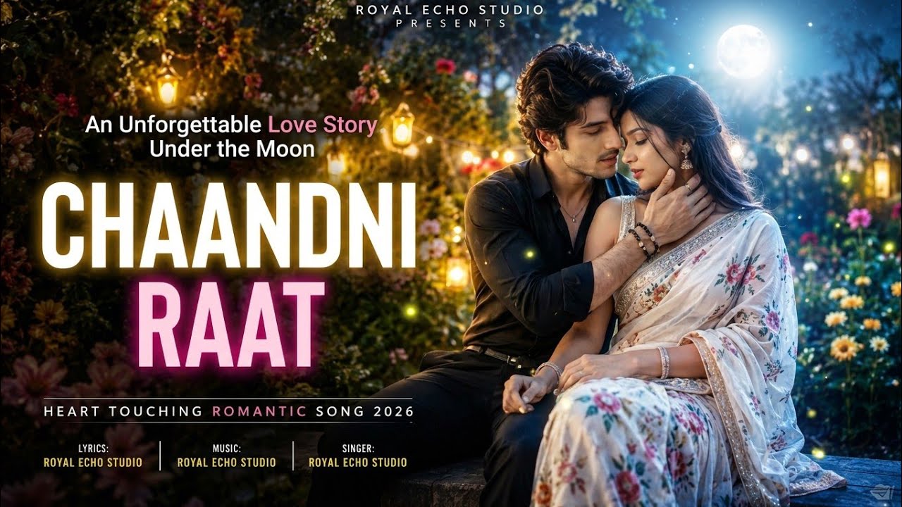 Chaandni Raat ❤️ | Heart Touching Romantic Song 2026 | Beautiful Love Story Song | Royal Echo Studio
