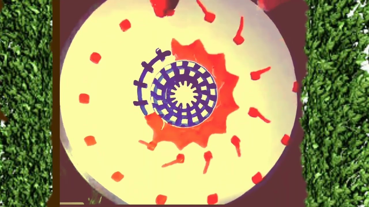 Spin art l Amazing Rotation wheel Animation l Animation l spinning art l Rotating art
