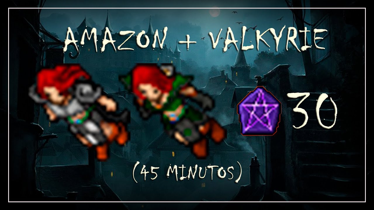 [BESTIARY] - AMAZON + VALKYRIE (LEVEL - 15) | 30 PONTOS DE CHARM (RAPID RESPAWN)