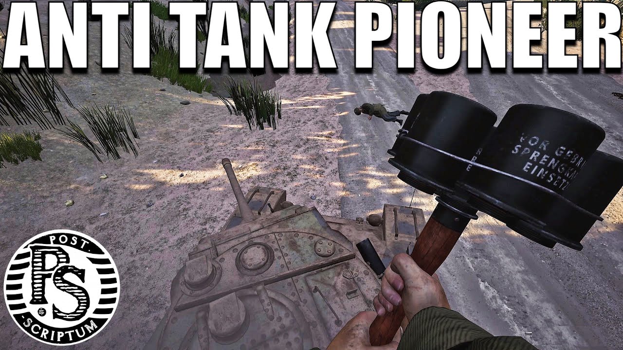Attacking Tanks as Pioneer Post Scriptum Mercury Gameplay