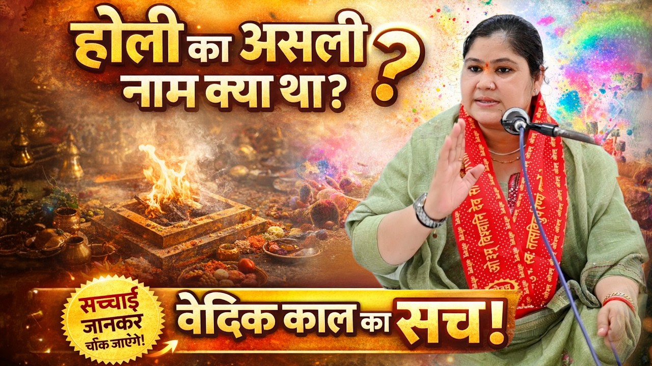 क्या रंगों वाली होली वैदिक है? या कुछ और?