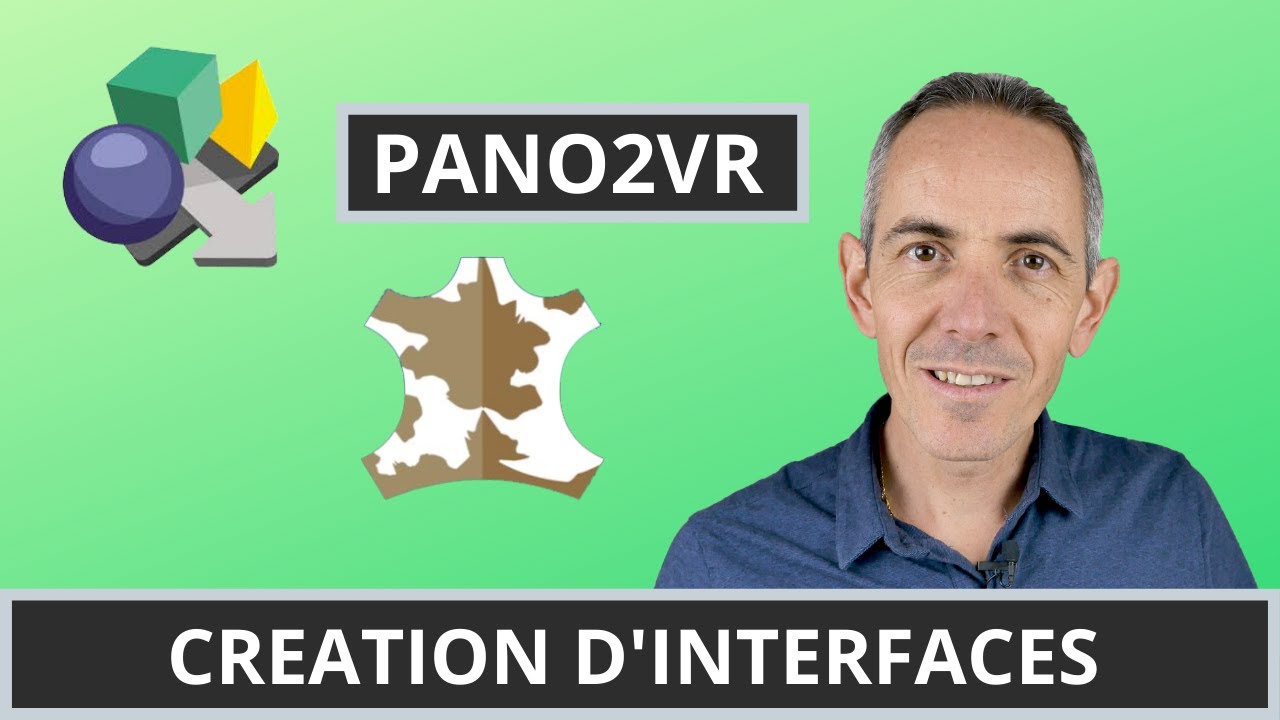 Pano2VR 6 Tuto pour personnaliser l'interface utilisateur de la visite virtuelle ou skin