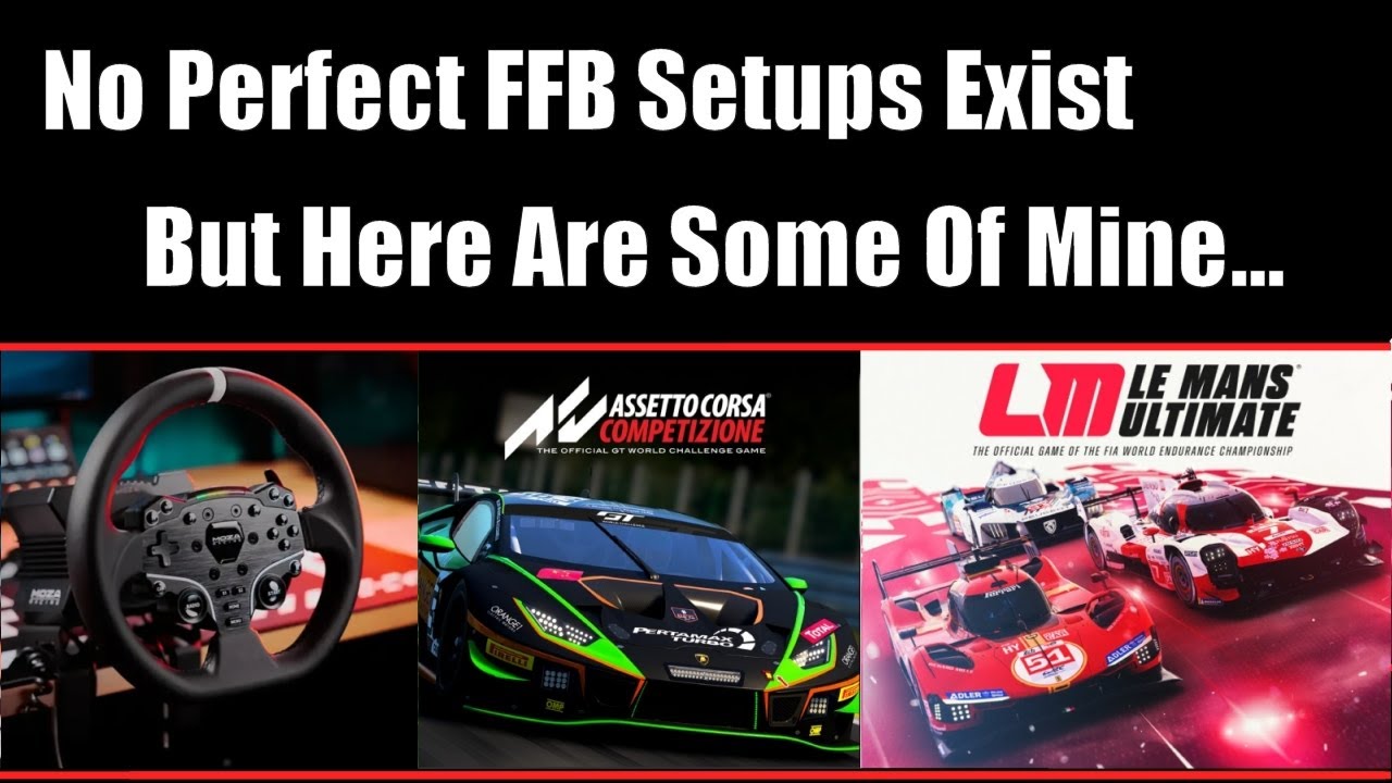 MOZA R5 FFB Setups | ACC & LMU | 2025