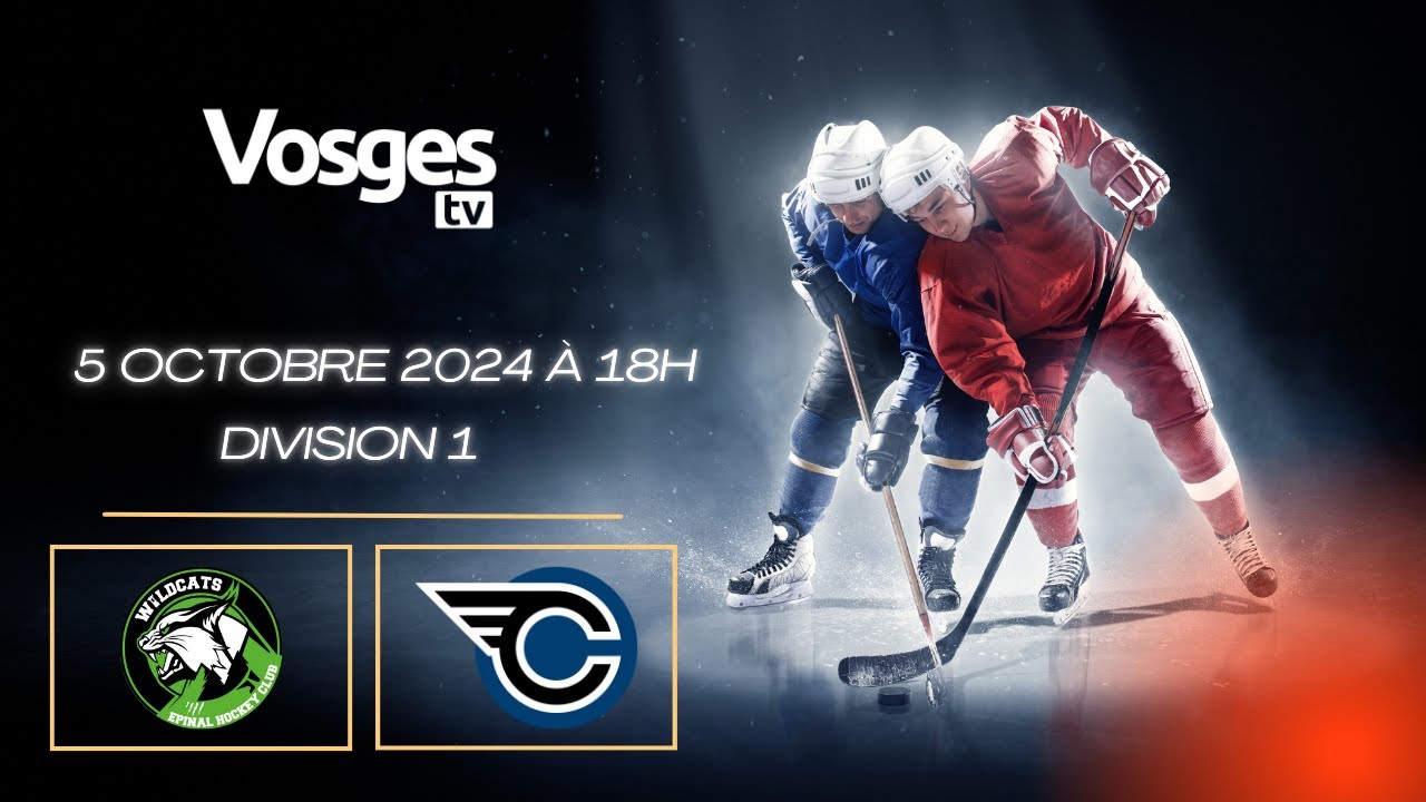 Hockey : Wildcats Epinal VS Corsaires Nantes - 5 octobre 2024