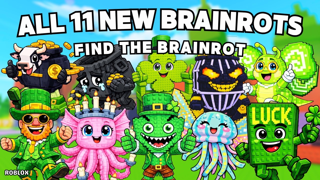 How To Get All 11 NEW BRAINROTS in Find the Brainrot [426] | Roblox