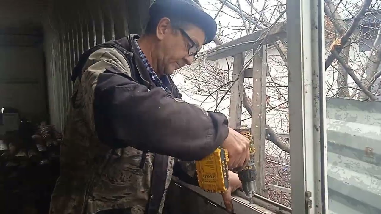 Контейнер (вагончик) часть 7