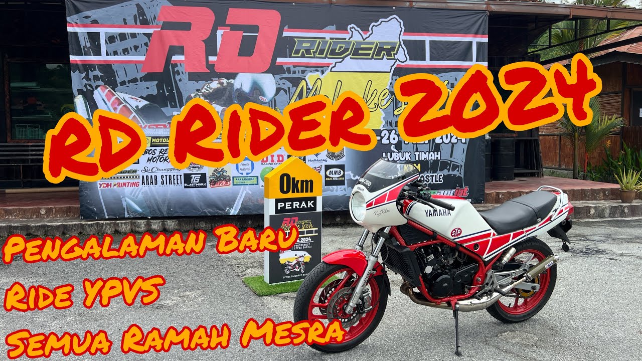 KALI PERTAMA RIDE YP350 | KAWAN BARU, SUASANA BARU. SUPPORT 2T REPUBLIC RD RIDER IPOH 2024