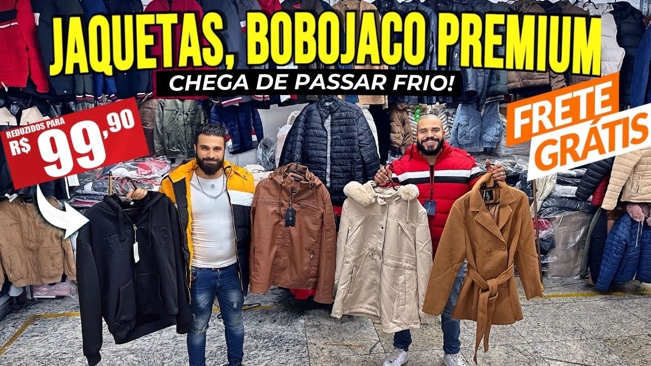 BR&Aacute;S SP | JAQUETAS IMPORTADAS e CASACOS BARATO, ATACADO DE ROUPAS MASCULINAS E MODA FEMININA NO BR&Aacute;S