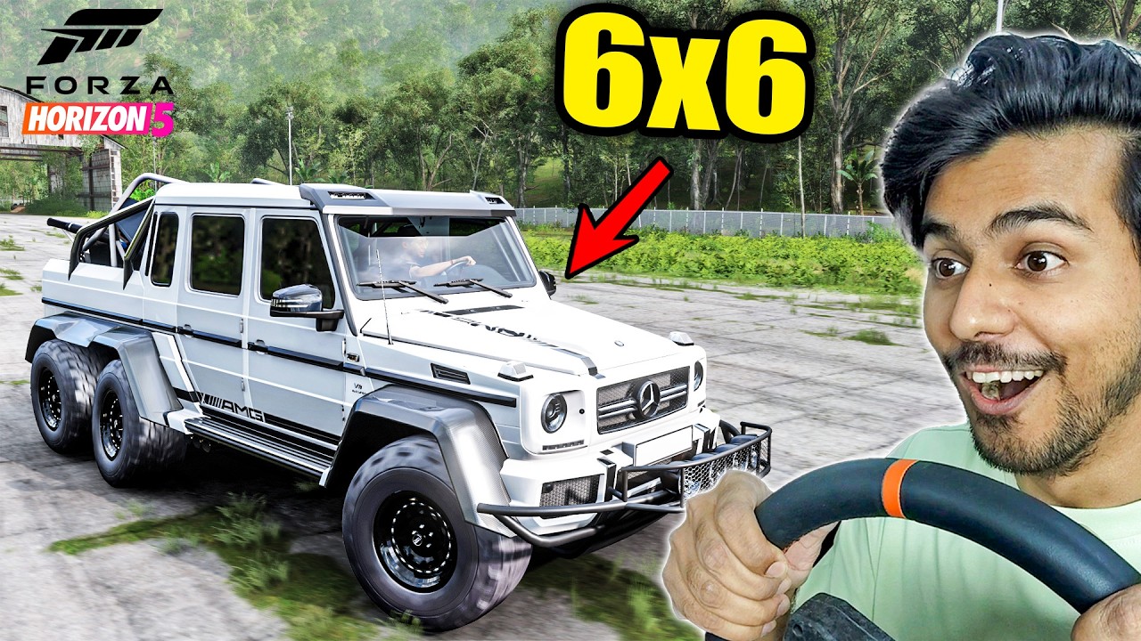 Drifting Weird Cars in Forza Horizon 5 | Steering Wheel Gameplay | CAMMUS C12
