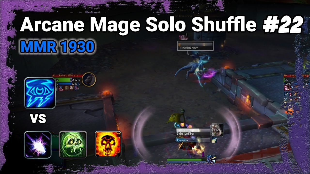 Arcane Mage Solo Shuffle MMR 1930 | War Within Season 3 Patch 11.2 | No.22